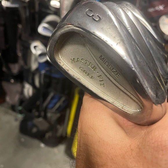 Golf Clubs Master Fit 8 Pc Iron Set mid size / In Right Handed  / S Flex - Picture 4 of 12